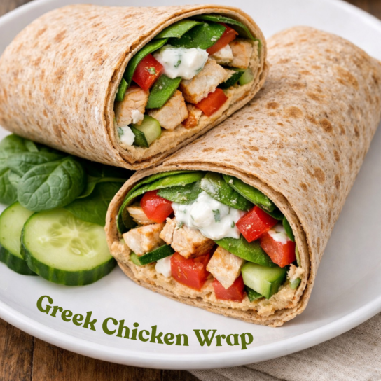 Greek Chicken Wrap