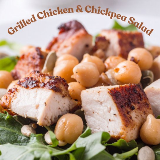 Grilled Chicken & Chickpea Salad