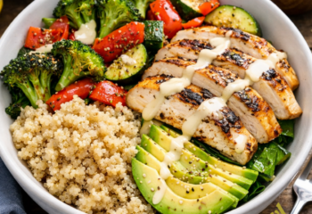 Grilled Chicken Power Bowl