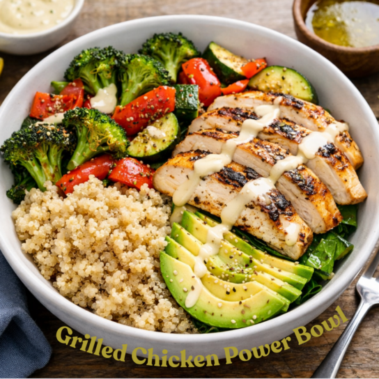 Grilled Chicken Power Bowl