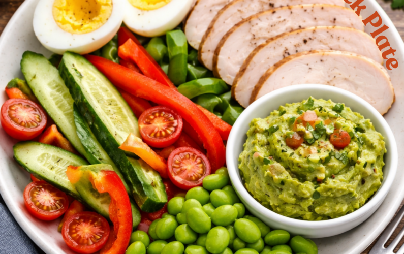 High Protein Snack Plate